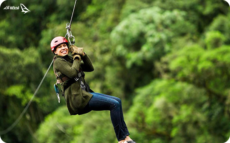 بهترین زیپ لاین های تهران کجا هستند؟ زیپ لاین تهران