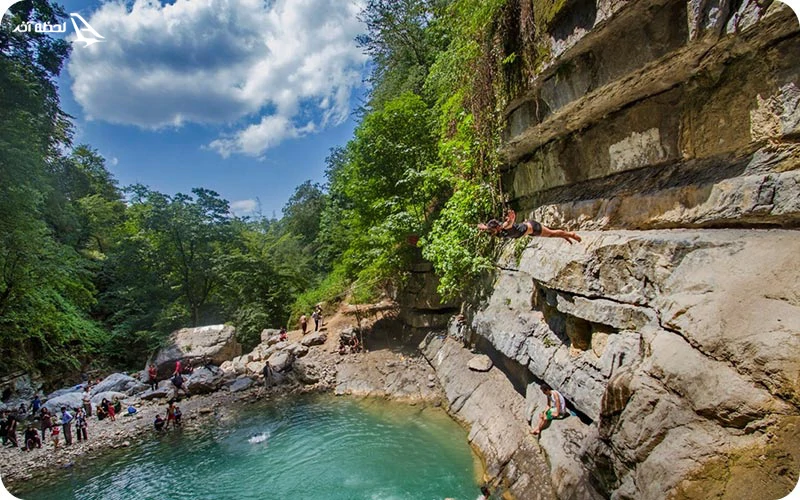 آبشار شیرآباد گلستان آبشار شیرآباد