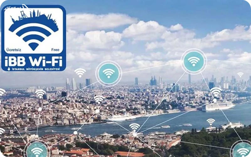 روش دوم؛ اتصال از طریق باجه‌های احراز هویت اینترنت (با اسکن پاسپورت)