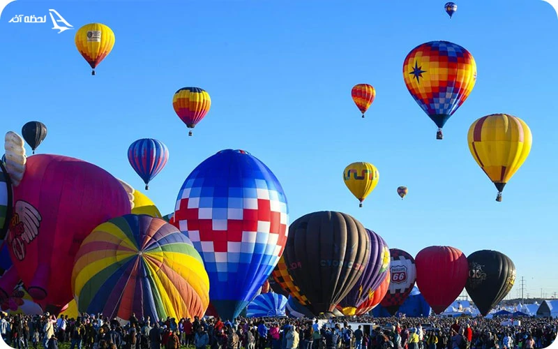 فستیوال بالون فستیوال بالون؛ رقص رنگها در آسمان آلبوکرکی