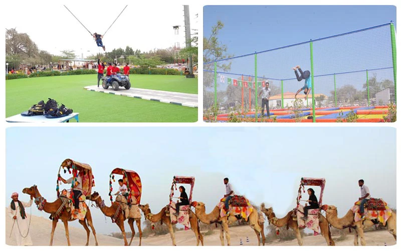 بررسی امکانات رفاهی و تفریحی بخش مختلف پارس سافاری کیش