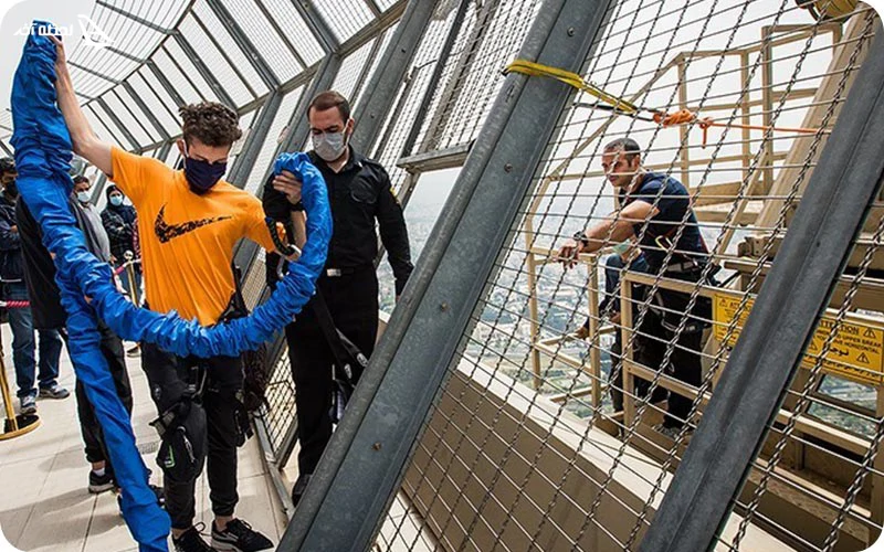 بانجی جامپینگ برج میلاد برای چه کسانی ممنوع است؟ بانجی جامپینگ برج میلاد برای چه کسانی ممنوع است؟