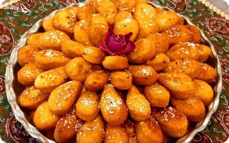 سوغات همدان: برساق، شیرینی سنتی و خوشمزه برساق؛ شیرینی محلی همدانی