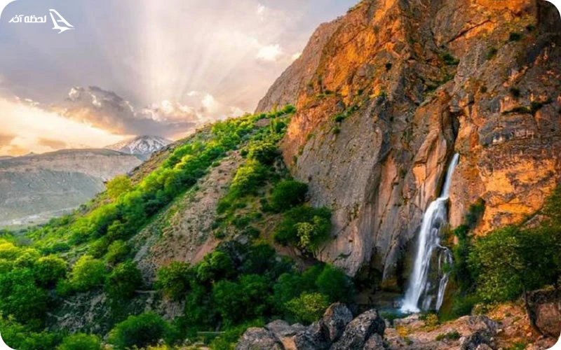 آبشار هریجان کلاردشت آبشار هریجان