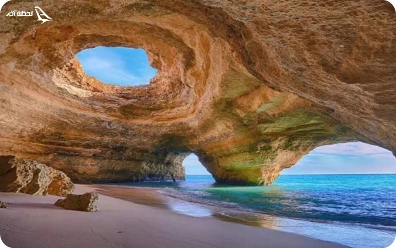 ساحل بنود عسلویه؛ غارهایی با چشم‌انداز دریا