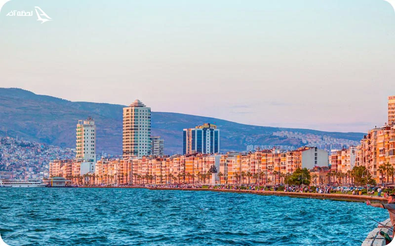 فاصله تبریز تا ازمیر