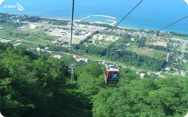 تله کابین رامسر؛ از بزرگ ترین تله کابین ها در خاورمیانه تله کابین رامسر؛ از بزرگ ترین تله کابین ها در خاورمیانه