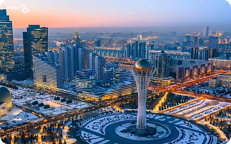 تور قزقستان فقط از دو مبدا تهران و مشهد برگزار می‌شود.