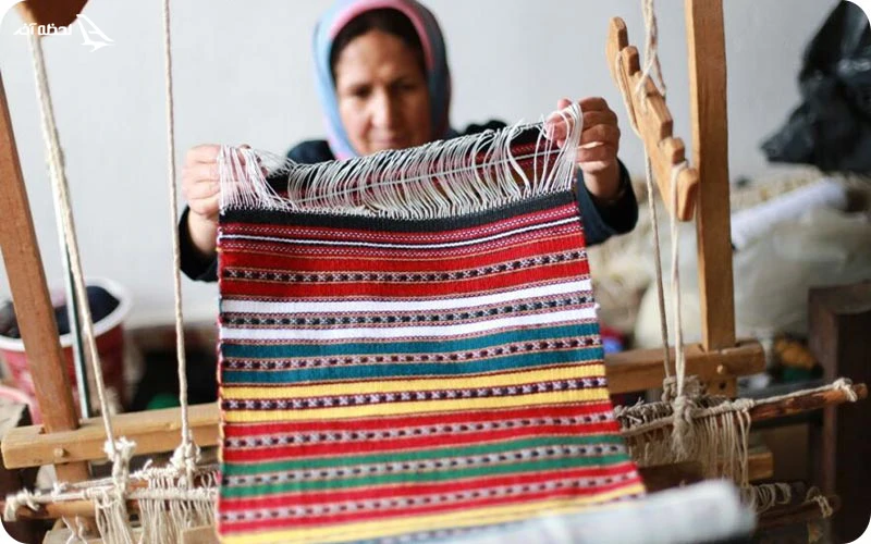 جاجیمبافی؛ صنایع دستی گرگان جاجیمبافی؛ ترکیبی از مهارت و ذوق