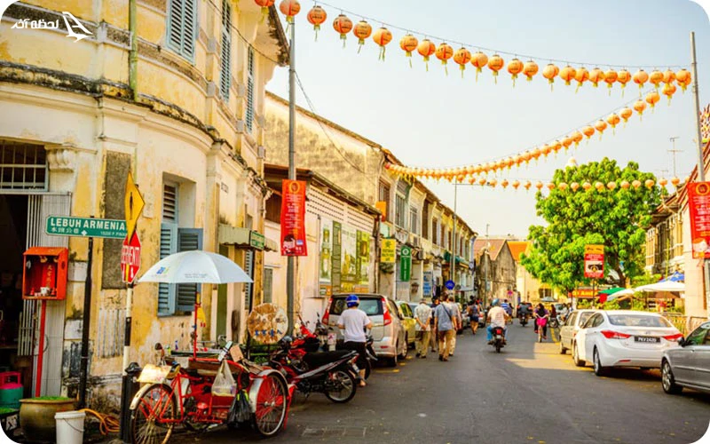 جرج تاون دیدنی پنانگ؛ مالزی جرج تاون (George Town)