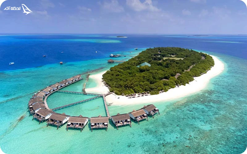 جزیره با آتول مالدیو جزیره با آتول
