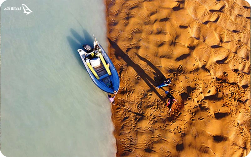 جزیره زیبای وارمی جزیره زیبای وارمی؛ منظره جزر و مد بینظیر