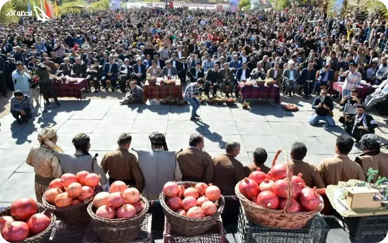برگزاری جشن انار در شهر های مختلف ايران