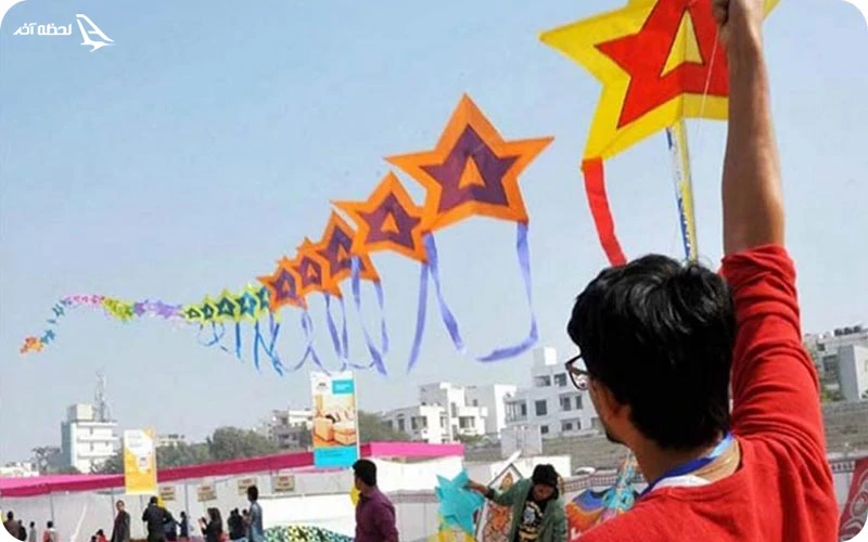 جشنواره بادبادک های بنارس جشنواره بادبادک های بنارس