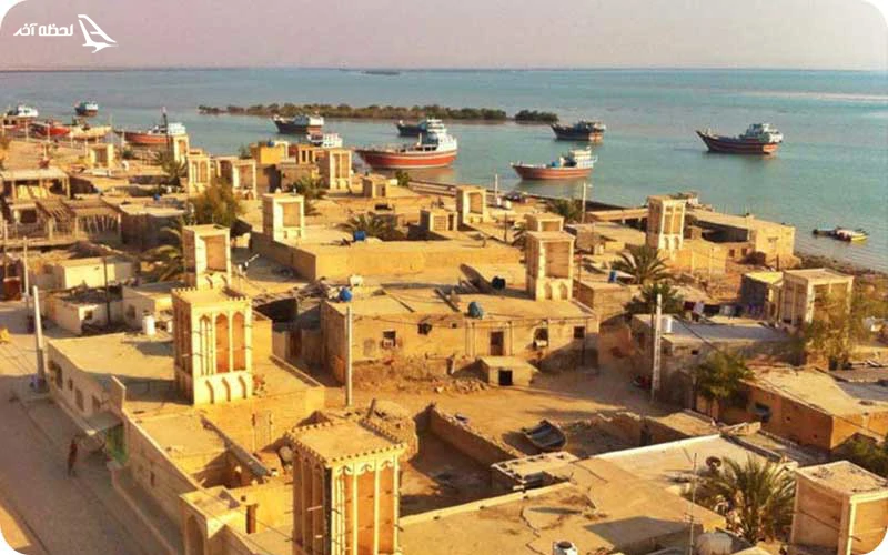 بافت جنوب شرقی بندر لافت جنوب شرقی بندر لافت؛ ساختوسازهای پراکنده