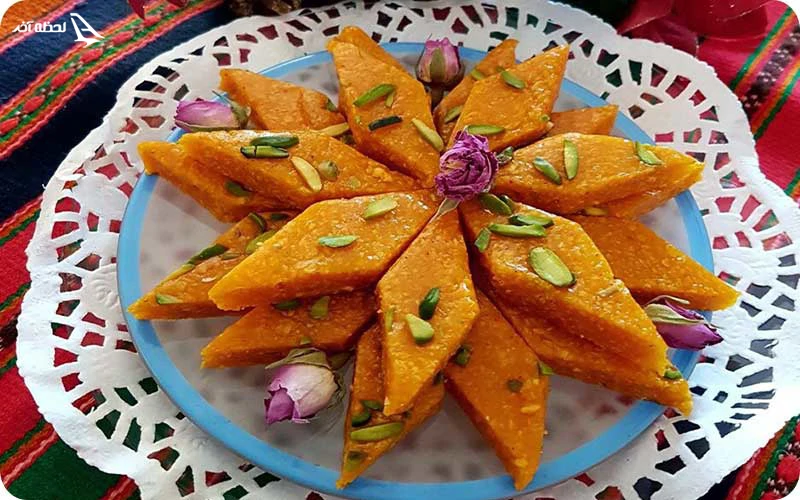 حلوای اوماج سوغات گرگان حلوای اوماج سوغات گرگان؛ دسری سنتی