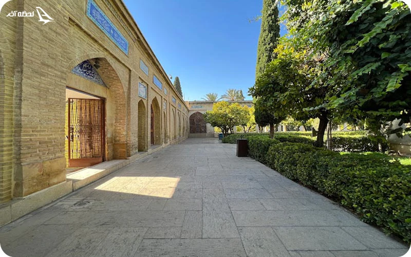حیاط شرقی و غربی؛ فضایی دلنشین برای یادآوری بزرگان