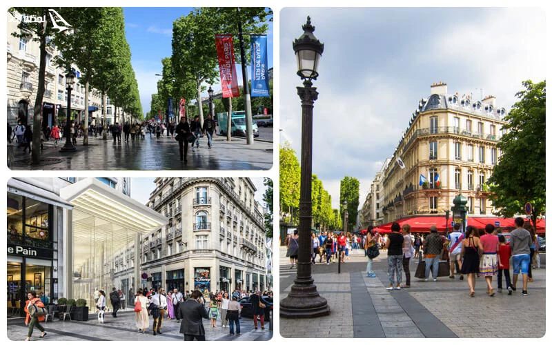 خرید در خیابان شانزلیزه