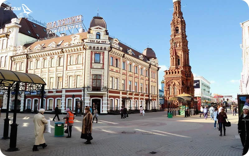 خیابان بائومان کازان خیابان بائومان؛ تپش زندگی در قلب کازان