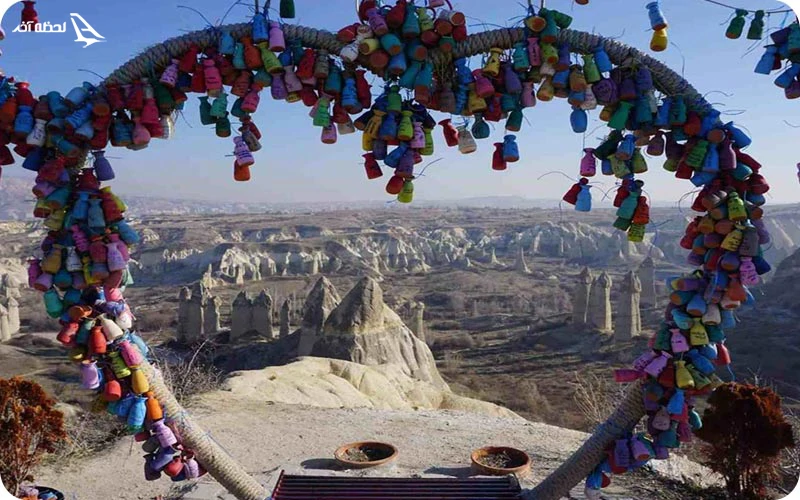 زیبایی خیرهکننده دره عشق در کاپادوکیا دره عشق؛ مسیرهای جادویی زیر برف