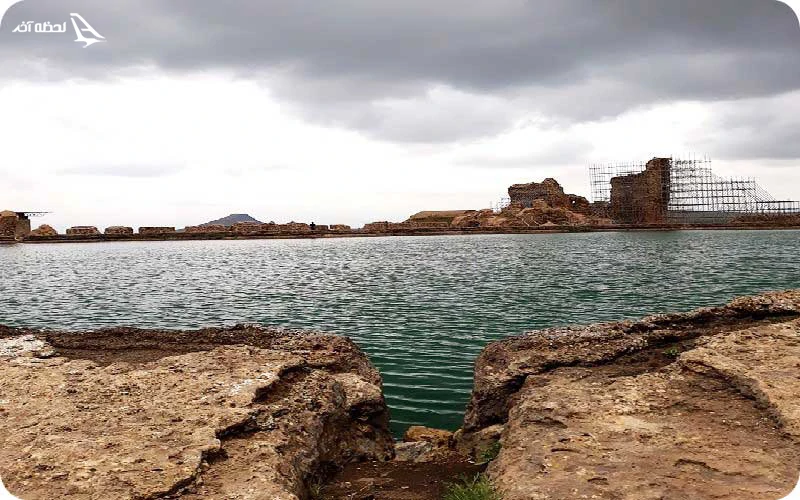 دریاچه تخت سلیمان؛ آب آهکی برای بهبود وضعیت سلامت