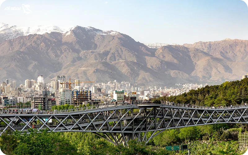 دسترسی به پل طبیعت با ماشین دسترسی به پل طبیعت با ماشین