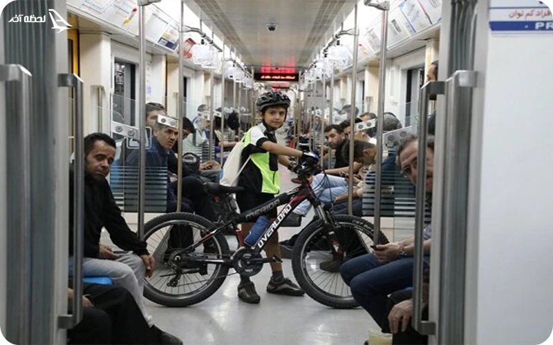 دوچرخه در مترو تهران  ورود با دوچرخه به مترو تهران؛ قوانین مترو برای دوچرخهسواران