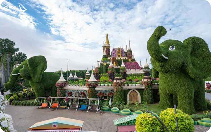 رستوران‌های نزدیک میراکل گاردن دبی