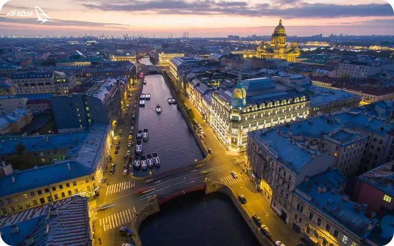 رودخانه‌های متعدد در ونیز روسیه!