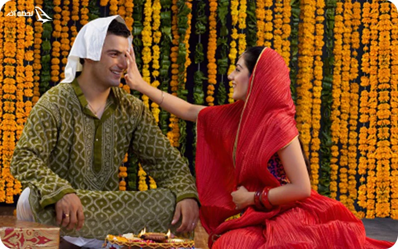 روز پنجم: بهی دوج (Bhai Dooj)؛ پیوند محبت میان خواهر و برادر