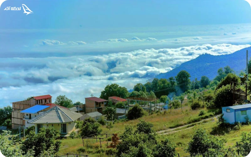 روستای ییلاقی درازنو؛ مه‌آلود، دلفریب و آرام