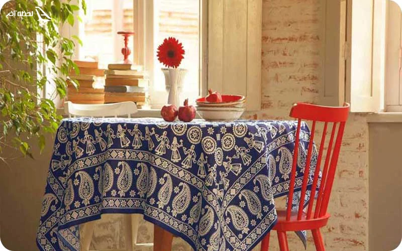 رومیزیهای سنتی گرجی رومیزیهای سنتی؛ نقوش انار و خاطرات رنگین