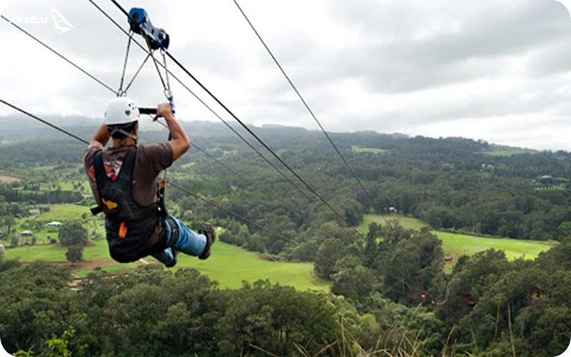 زیپ لاین و کارتینگ