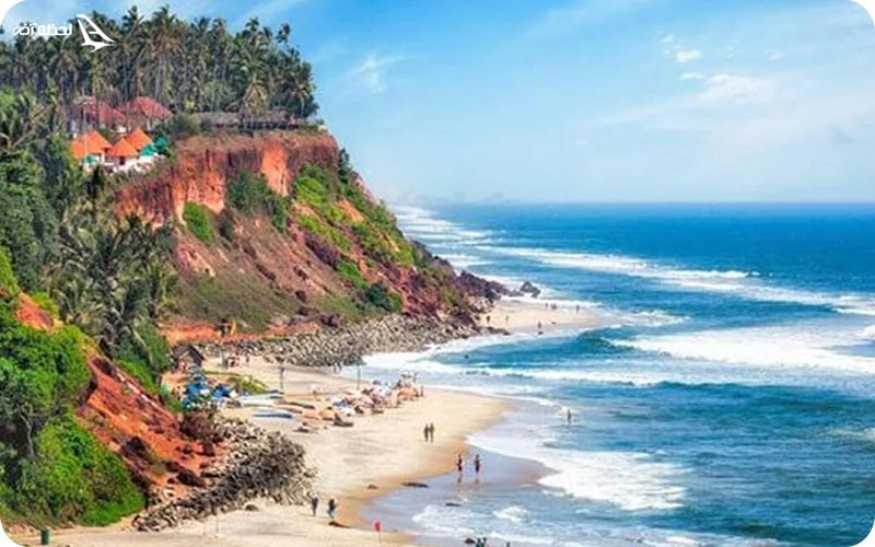 ساحل وارکالا (Varkala Beach)
