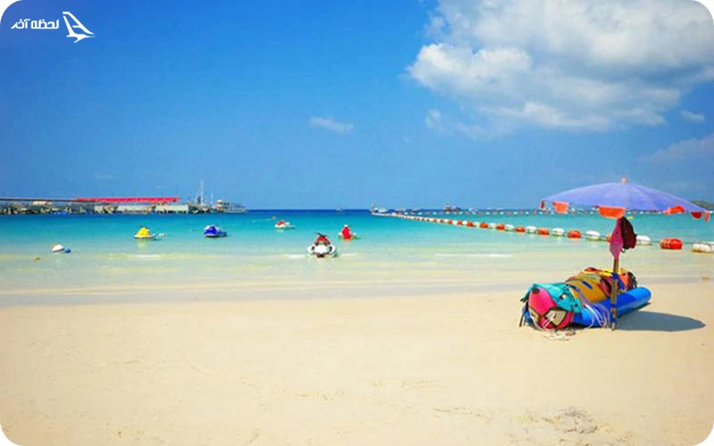 ساحل زیبا و برتر کورال بی در قبرس ساحل کورال بی