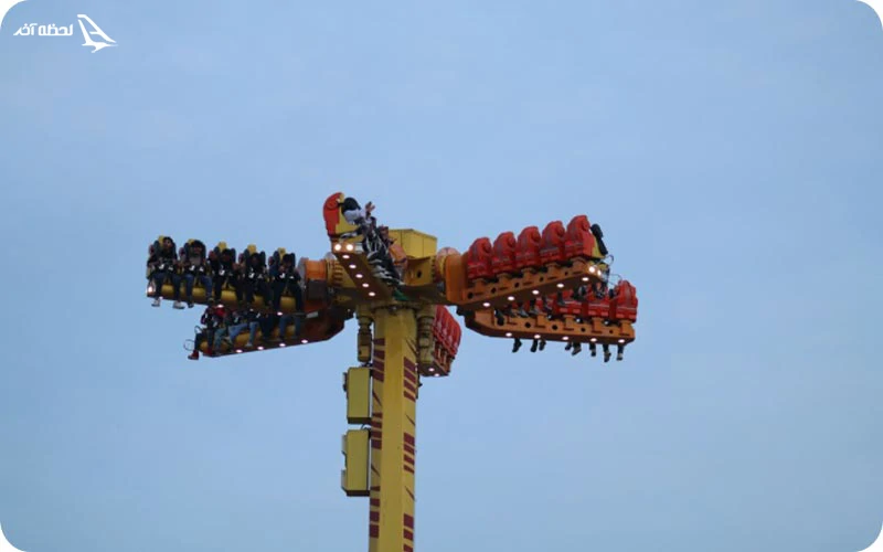 ستاره گردان پارک ارم تهران ستاره گردان پارک ارم تهران؛ سفری به آسمان با چرخشهای هیجانی