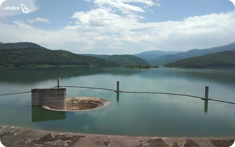 سد لفور سد البرز؛ ماهیگیری و قایقسواری!