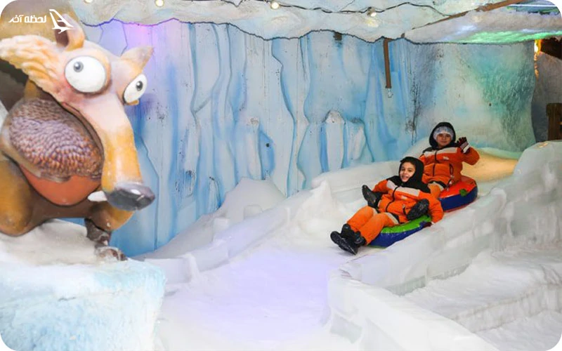 سرزمین برفی؛ اولین پارک برفی ایران