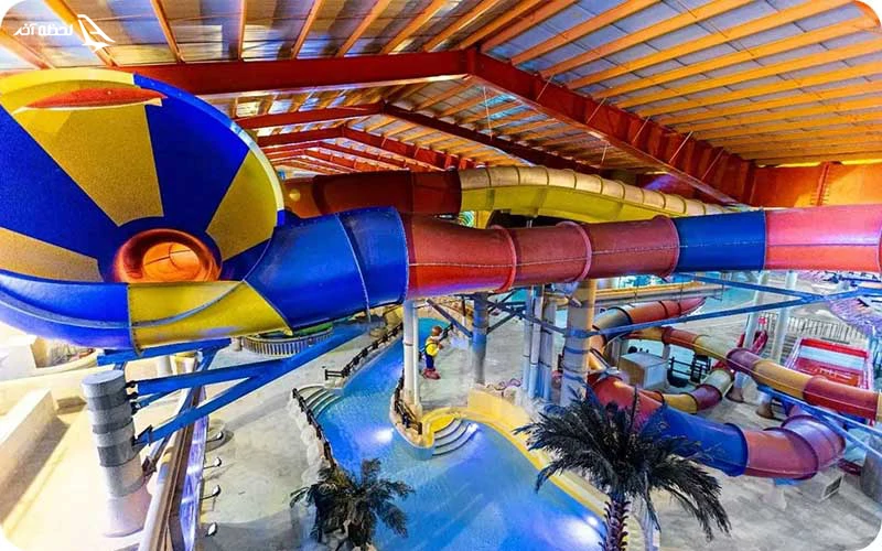 سرزمین موج‌های آبی؛ اوج هیجان در سرسره‌های متنوع