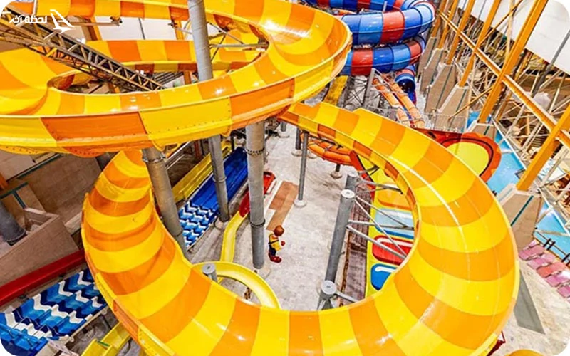 سرسره های سرعتی؛ از بخش های مهیج موج های خروشان سرسره های سرعتی