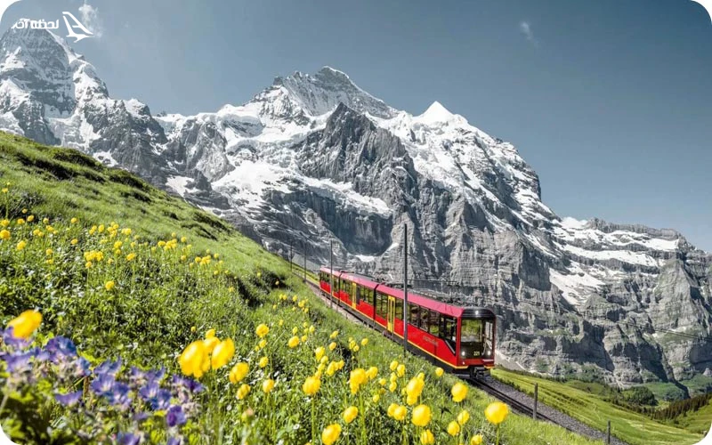 سفری در دل کوهستان آلپ سوئیس