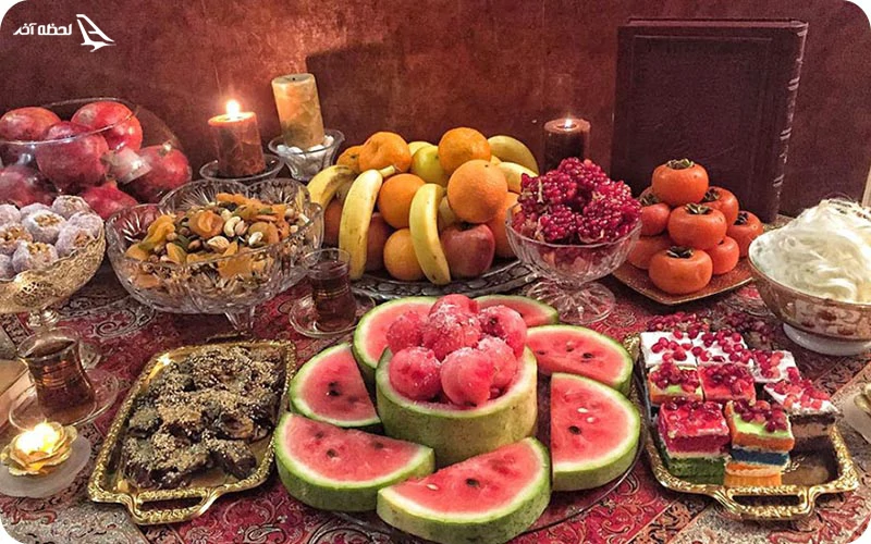 رسوم مردم استان کردستان در شب یلدا شب یلدا در استان کردستان