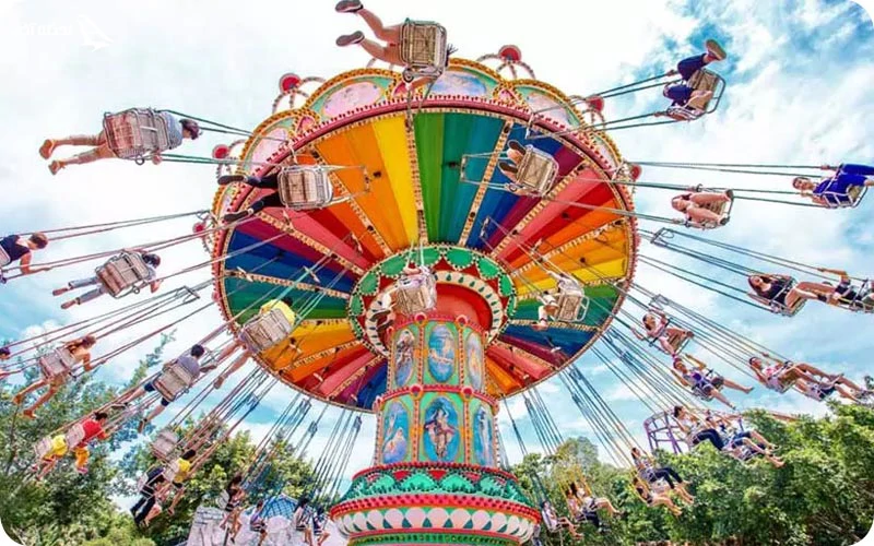 شهربازی بهشت چایم لانگ (Chimelong Paradise Amusement Park) شهربازی بهشت چایم لانگ