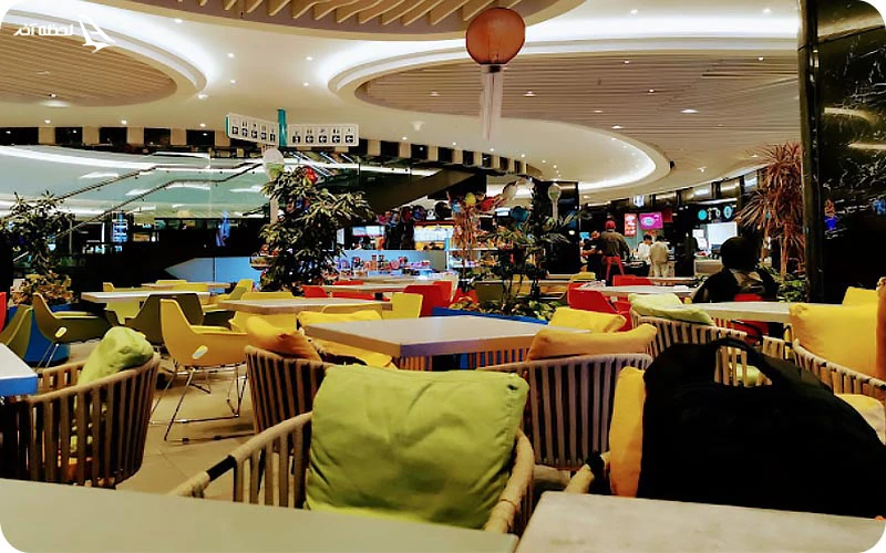 طبقه پنجم  هدیش مال؛ کافه رستوران های خوشمزه