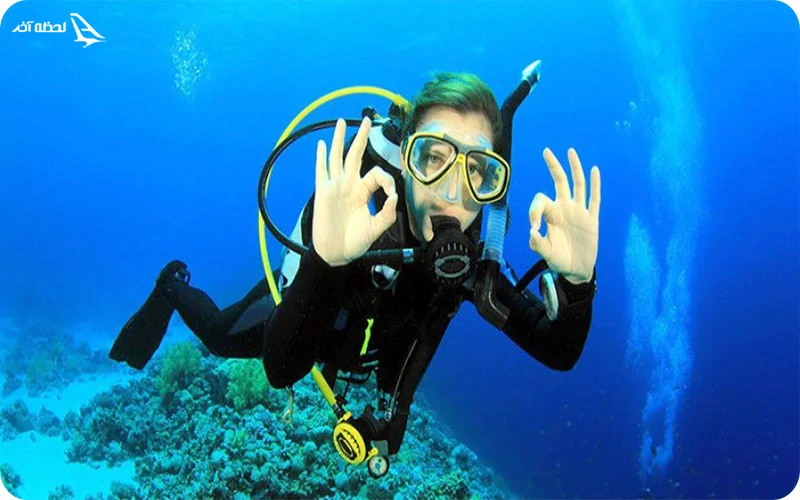 غواصی در پارک زیتون قشم غواصی؛ کشف دنیای شگفتانگیز زیر آب