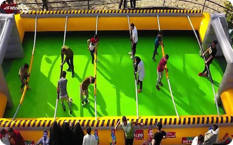 فوتبال دستی انسانی فوتبال دستی انسانی