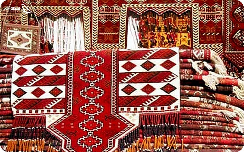قالی و قالیچه ترکمن؛ صنایع دستی گرگان قالی و قالیچه ترکمن؛ شاهکاری دست بافت