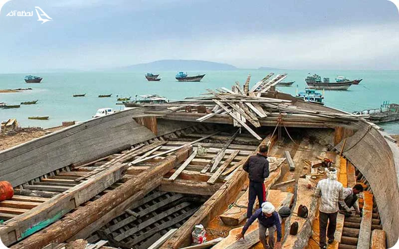 کارگاه لنجسازی کارگاه لنجسازی؛ ساخت لنج بدون نقشه