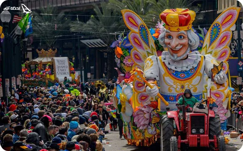 فستیوال ماردی گراس فستیوال ماردی گراس؛ جشن رنگها، رقص و شادی