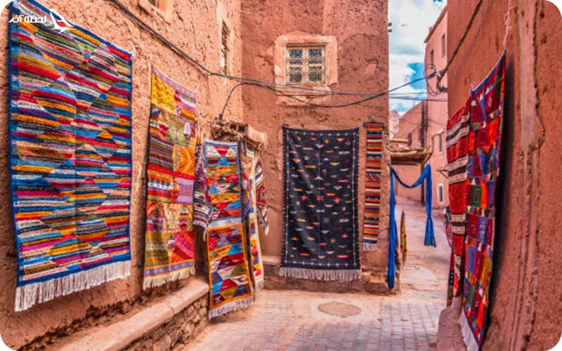 مدینا یا محله قدیمی شهر کازابلانکا منطقه مدینا (medina district)